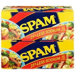 25% Less Sodium Spam - Hormel