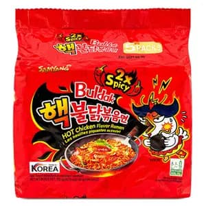 Buldak Hot Chicken Flavor Ramen Spicy X2 - Samyang