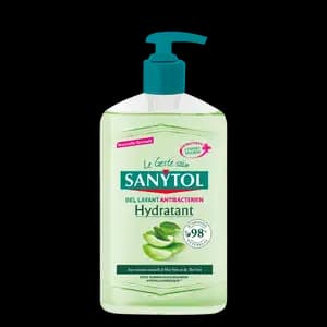 Green Tea & Aloe Vera Antibacterial Moisturizing Hand Wash Gel - Sanytol