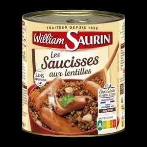 Sausage with Lentils - William Saurin