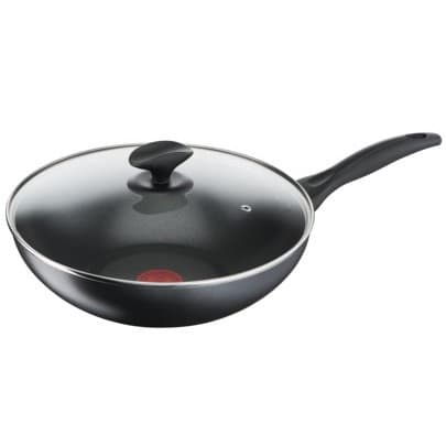 B22572 - Cook & Clean Wok Pan with Lid