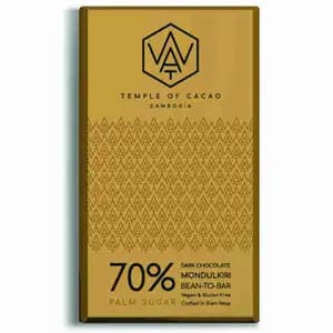 70% Palm Sugar Dark Chocolate - Wat Chocolate