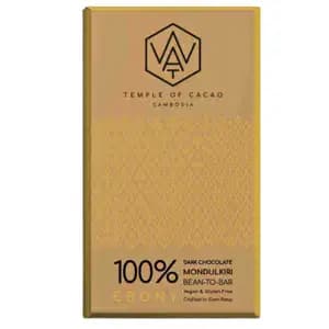 100% Ebony Dark Chocolate - Wat Chocolate