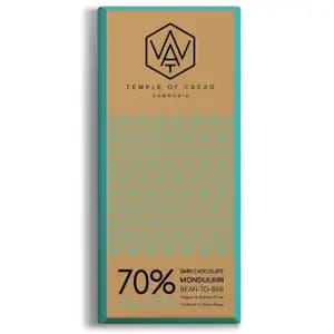 70% Sea Salt Dark Chocolate - Wat Chocolate