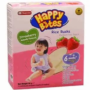 Rice Ruck Strawberry Gluten Free - Happy Bites