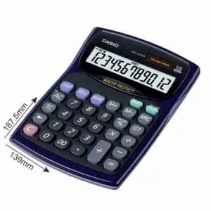 Water-Protected and Dust-Proof Mini Calculator - Casio