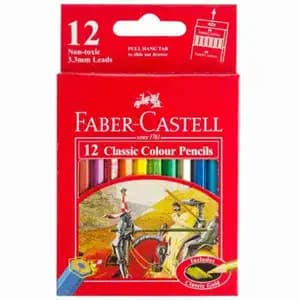 12 Classic color pencils (Short) - Faber-Castell