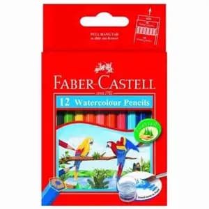 12 Watercolor Pencils (Short) - Faber-Castell