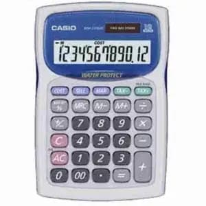 White Water Protected and Dust-Proof Big Calculator - Casio