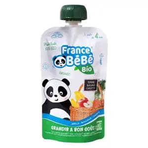 Organic Apple Banana Carrot Puree- France Bébé - Organic