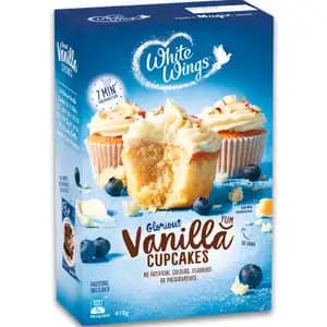 Glorious Vanilla Cupcakes - White Wings - White Wings