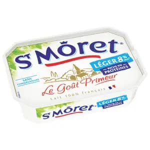 Spreadable Light Nature Cheese 8% - Saint Moret