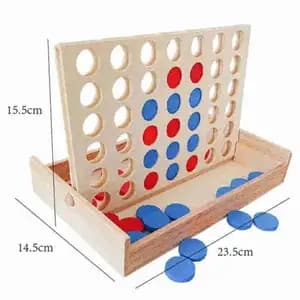 Wooden Connect 4