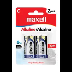 Alkaline Battery C Size (1.5V) - Maxell