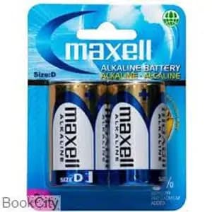 Alkaline Battery D Size (1.5V) - Maxell