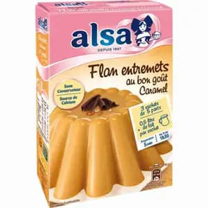 Entremet Caramel Flan - Alsa