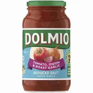Reduced Salt Tomato, Onion & Roast Garlic Sauce - Dolmio