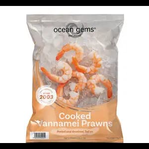 Cooked Vannamei Prawn 91/100 - Ocean Gems