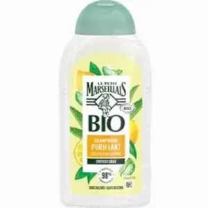 Organic Purifying Shampoo For Oily Hair with Lemon & Aloe Vera - Le Petit Marseillais