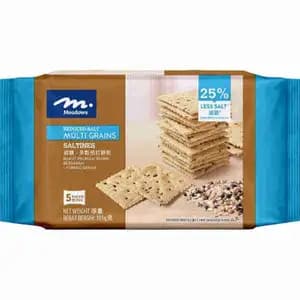 Reduced Salt Multi Grains Saltines Crackers - Meadows
