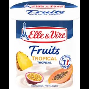 Tropical Fruits Yogurt - Elle & Vire
