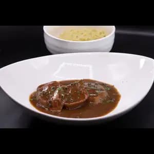 Beef Tongue in Green Pepper Sauce - Bassac Farm