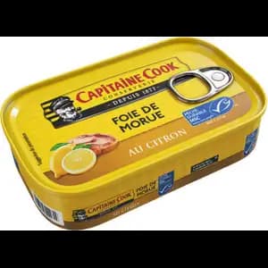 Cod Liver with Lemon - Capitaine Cook