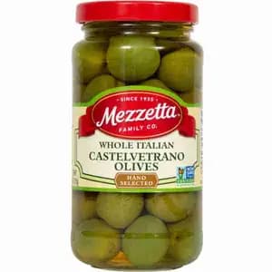 Whole Italian Castelvertrano Whole Green Olives - Mezzetta