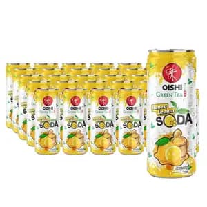 Green Tea Honey Lemon Soda - Oishi