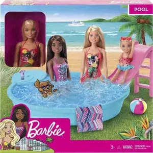 Doll & Pool Set - Barbie