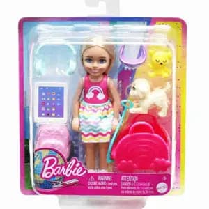 Chelsea Doll, Small Dog Travel - Barbie