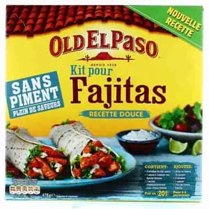 Fajita Kit No Added Chili - Old El Paso
