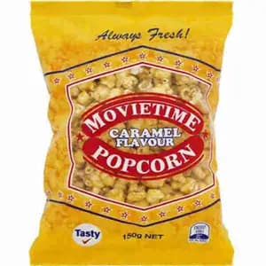 Movietime Popcorn Caramel Flavour - Always Fresh