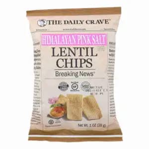 Himalayan Pink Salt Lentil Chips - The Daily Crave