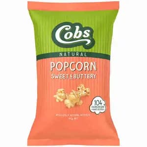 Natural Popcorn Sweet & Buttery - Cobs