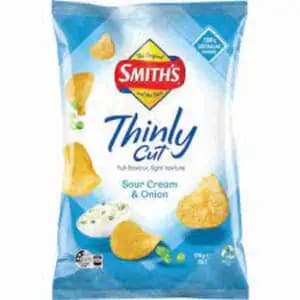 Thinly Cut Sour Cream & Onion - Smith's