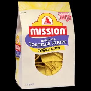 Gluten Free Original Tortilla Strips Yellow Corn - Mission