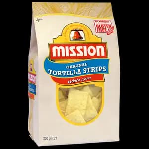 Gluten Free Original Tortilla Strips White Corn - Mission