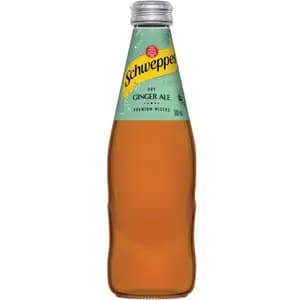 Dry Ginger Ale Glass Bottle - Schweppes