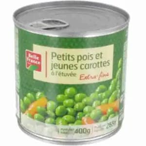 Peas and Carrots Steam Extra Fines - Belle France
