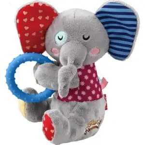 Plush Friendz Elephant  Grey/Purple - Gigwi