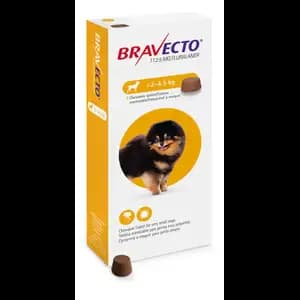 Chewable tablets for Dogs (2 - 4.5 kg) - Bravecto