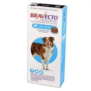 Chewable tablets for Dogs (20 - 40 kg) - Bravecto
