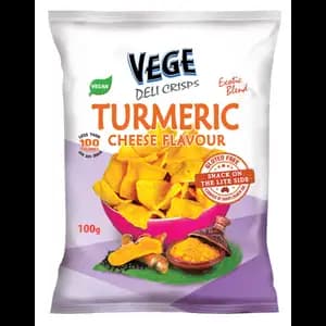 Deli Crisp Turmeric Cheese Flavour - Vege