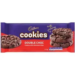 Double Choc Chocolate Chip Cookies - Cadbury