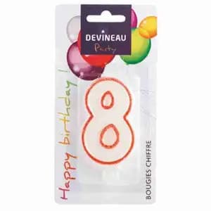 Birthday Candle Number 8 - Devineau