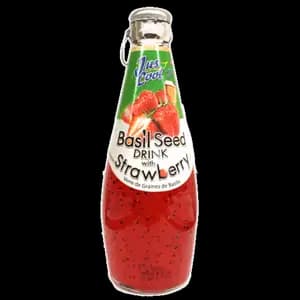 Basil Seed Drink With Strawberry - Jus Cool
