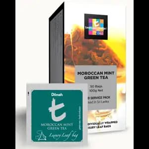 T-Sachet Moroccan Mint Green Tea - Dilmah