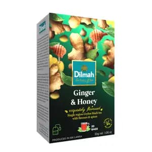 Ginger & Honey Ceylon Black Tea - Dilmah