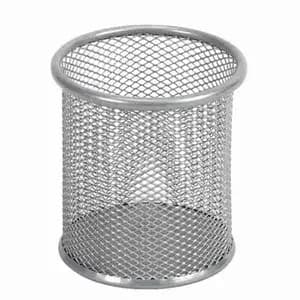 Grey Metallic Pen Holder - Comix